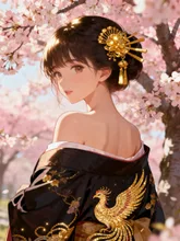 凛/日本女性 Poised. A Japanese girl.