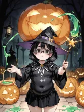 同「アニメキュア」沙也加ハロウィン