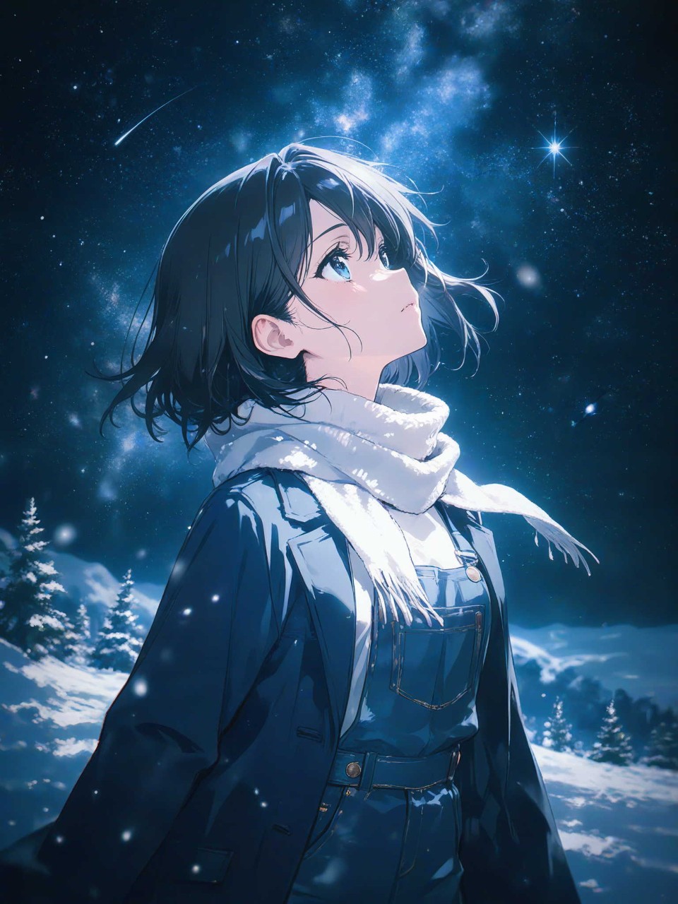 🌌❄ — 雨水さんのAIイラスト
