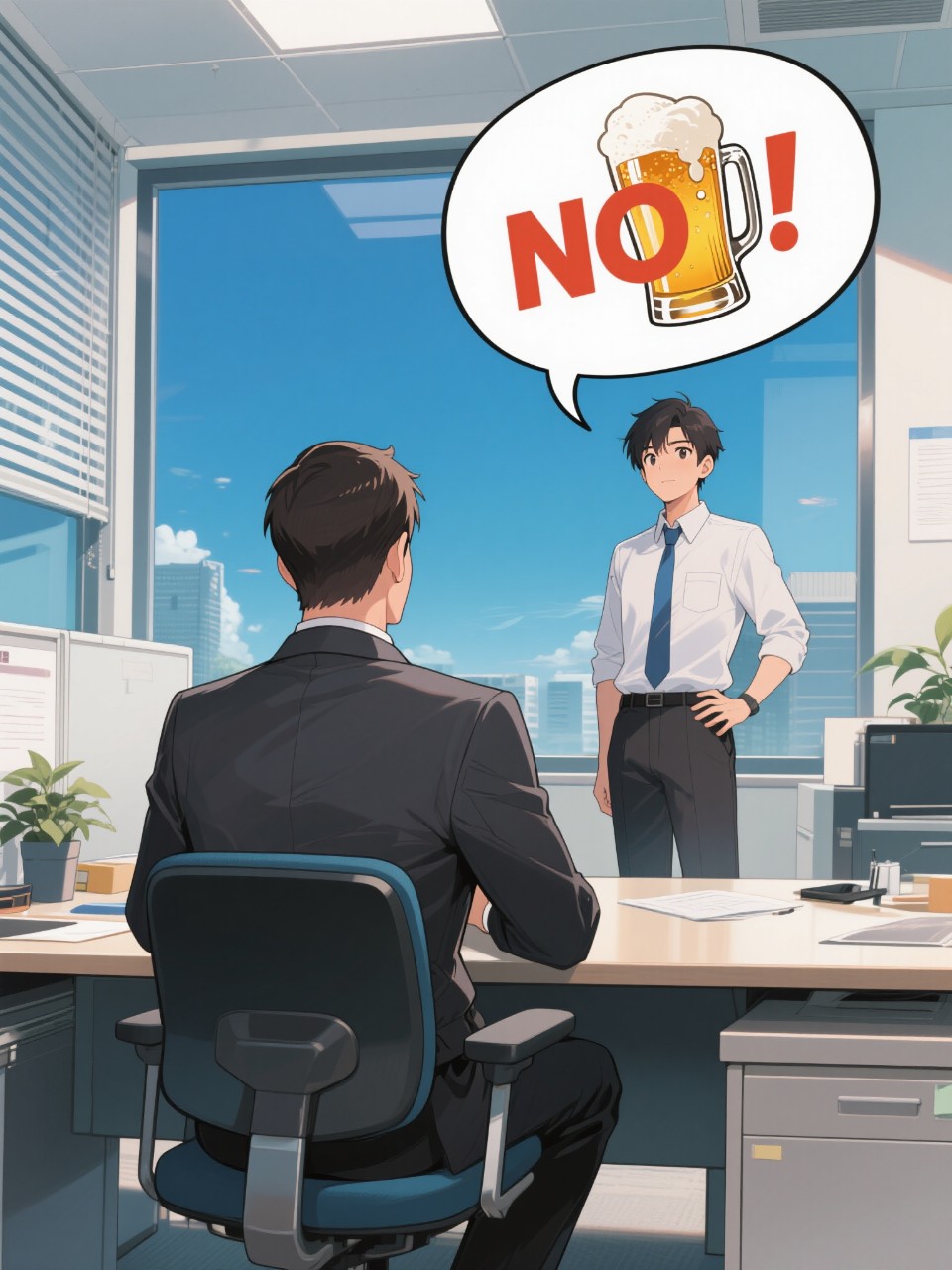 忘年会の誘いを断る驚異の新入社員🍺🆖