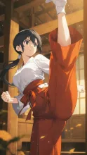 上段蹴り