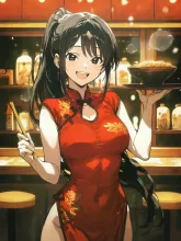 中華料理店でアルバイト7 — ラーメンイラストのAIイラスト|SUPPART
