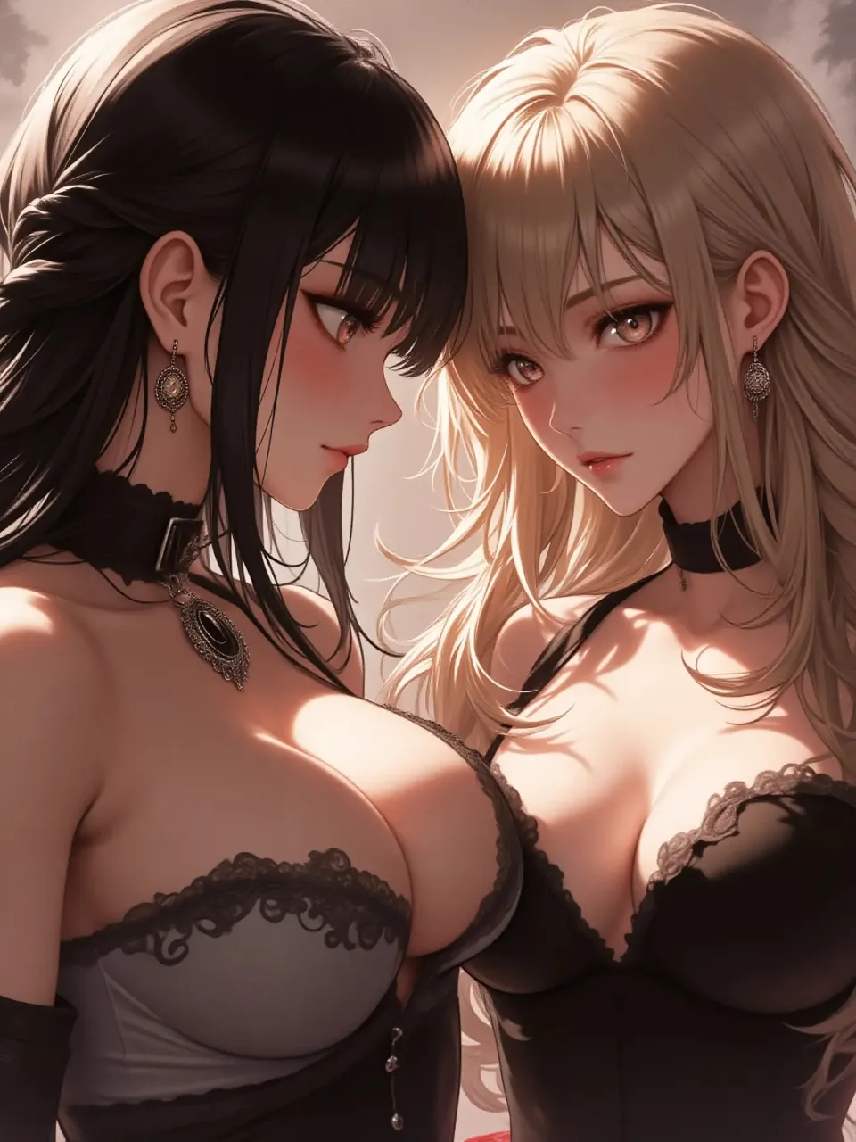さて どっちが清楚でどっちがギャルでしょうか?