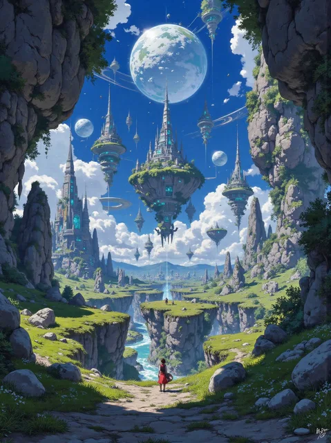 異星世界道中記 : 異星景観