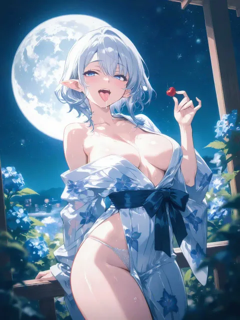これはまた変わった果物じゃのう🍒