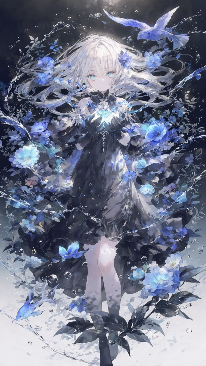 「　つかって　」 — 白華【はっか】さんのAIイラスト