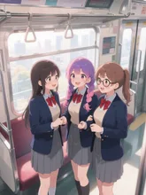 仲良し3人組。