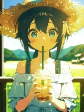 いっしょに飲むぅ？ — しゅうＴさんのAIイラスト