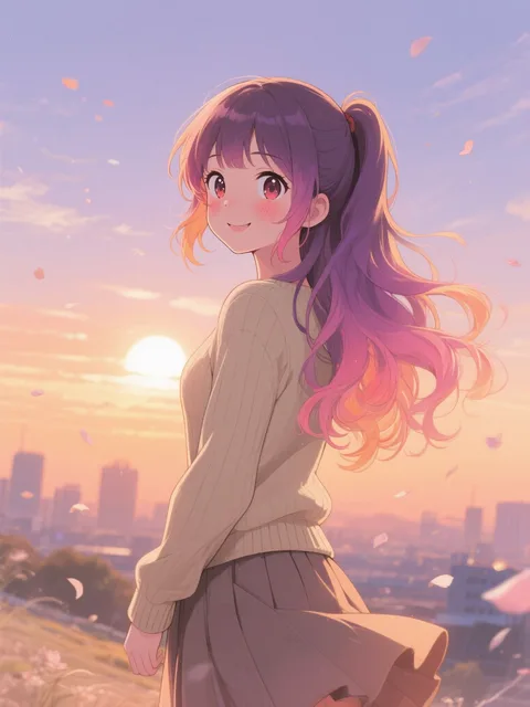 夕焼けのひととき、イエヤス