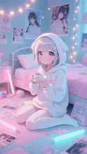 仕事終わりのまったり推し活タイム