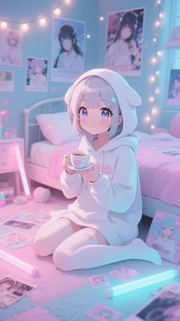 仕事終わりのまったり推し活タイム