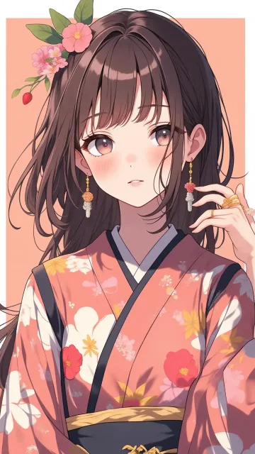 ヤマブキの花少女👧