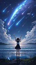 星降る夜
