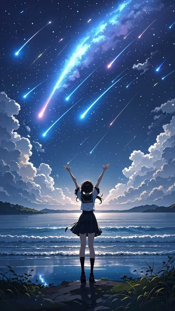 星降る夜