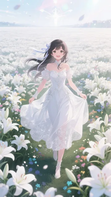 咲き誇る優しさ(ユリ)
