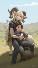 🐏 — ニコニキさんのAIイラスト