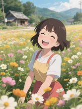 花咲く風景·チャレンジ の投稿作品