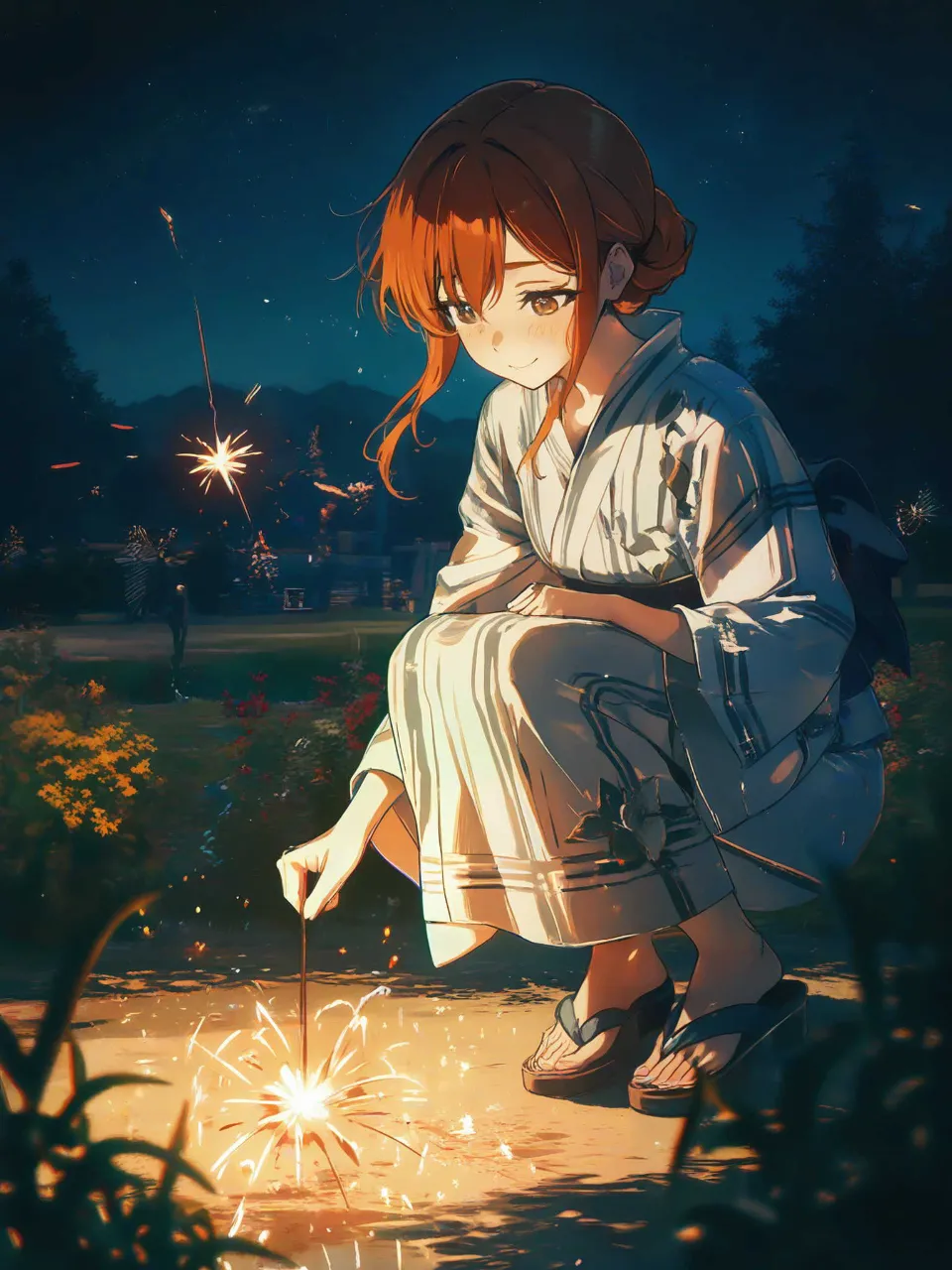 夏の灯火