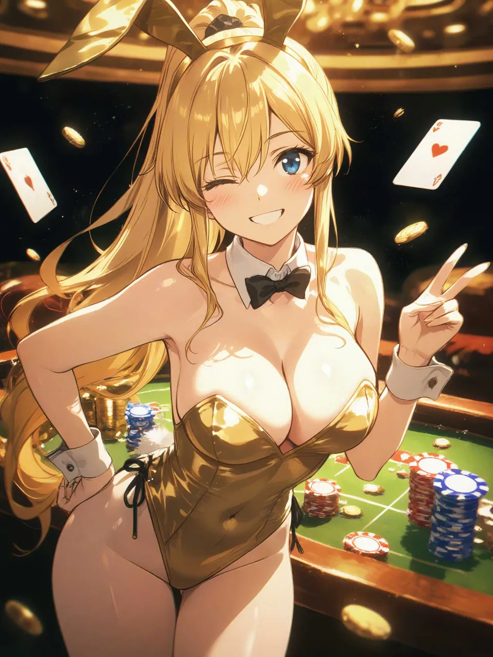 ディーラー兼バニーガール4