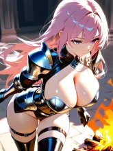 女騎士·鎧の下は薄い の投稿作品