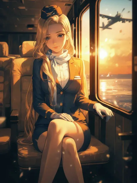 🌅🛫👩🏼✈️