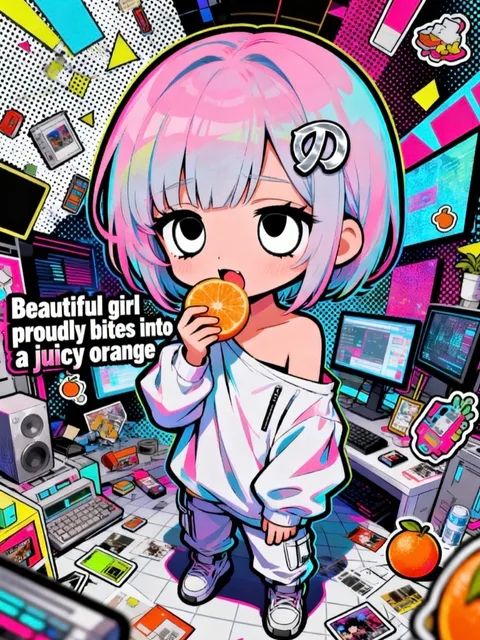 Juicy orange