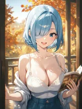 読書週間📕 — ねぼすけさんのAIイラスト