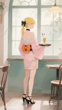 画像生成チャレンジ·レトロな喫茶店 の投稿作品