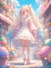 カラフルヘアー