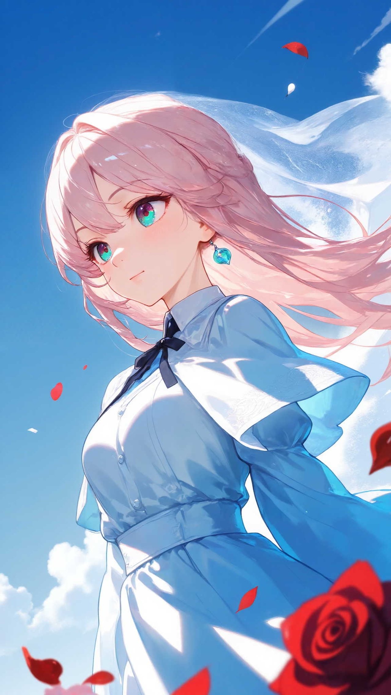 空舞う花嫁 — たまごさんのAIイラスト