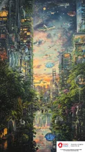 The Interdimensional Crossroads: Osaka Expo.-47 — Kimata Nao（木全 菜緒）さんのAIイラスト