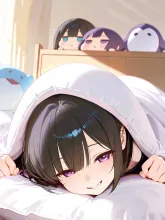 ぬくぬくして布団から出とうなかぁ…