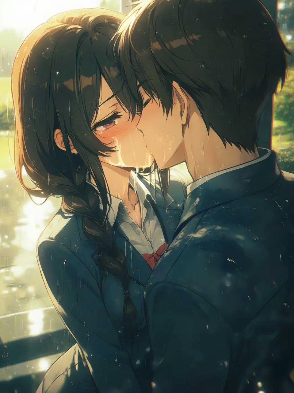 『この雨じゃ誰も来ないよ♡、、、』