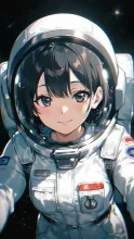 女性宇宙飛行士·星の海へ、無重力の憧れ の投稿作品