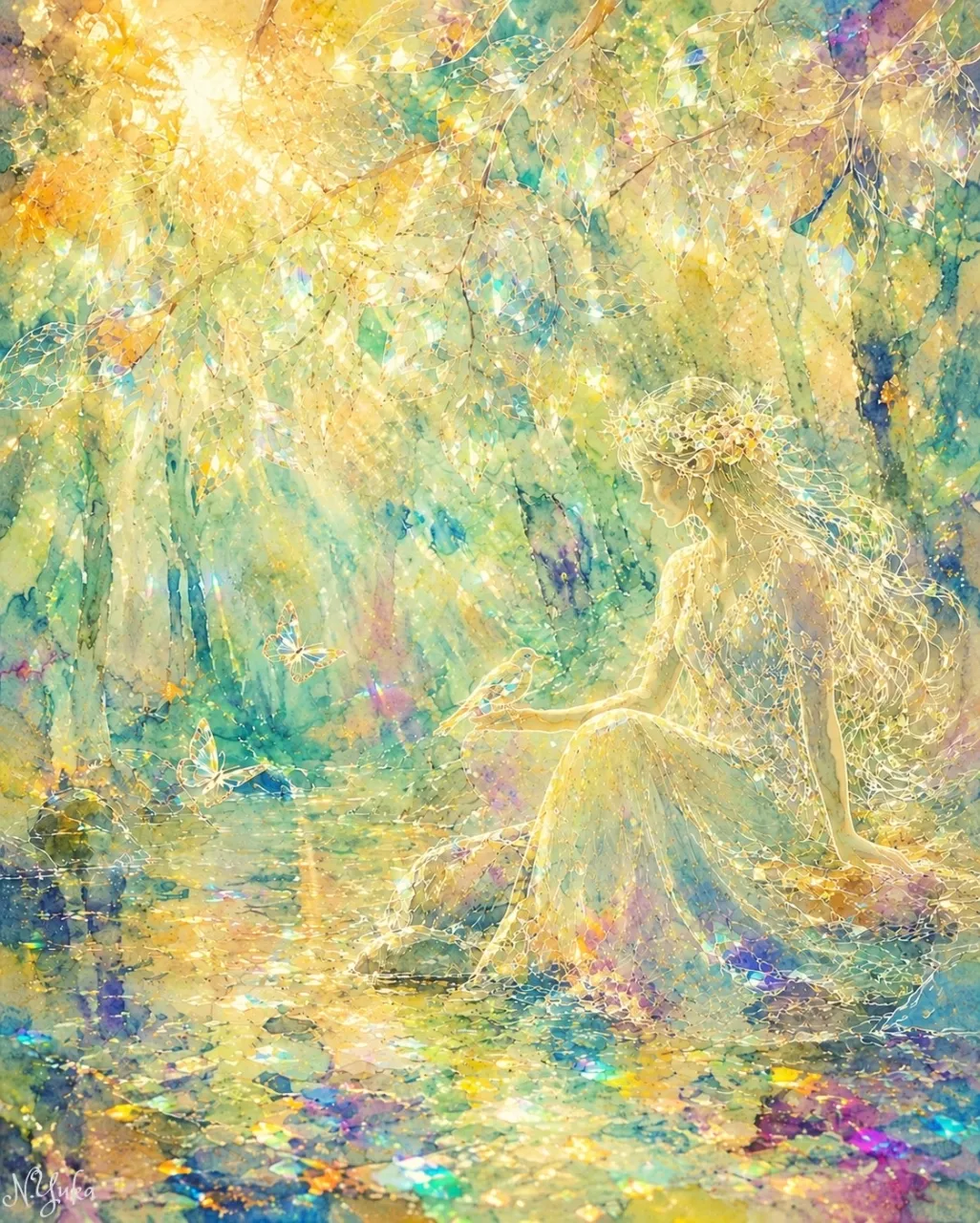 虹光の森-Forest of Prismatic Light