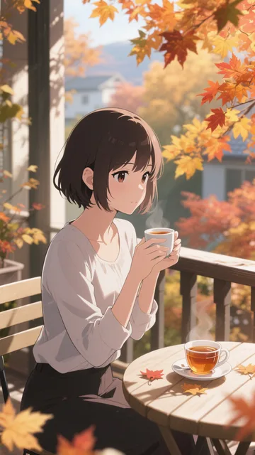 秋の日🍁午後の一時