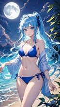 月夜の逢瀬 — moonrose5310さんのAIイラスト