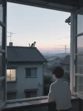 夜明け間際の孤独な者たち