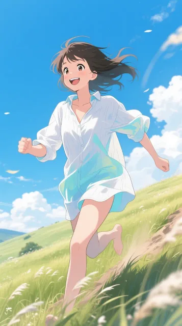 S 風をまとって、君は駆ける