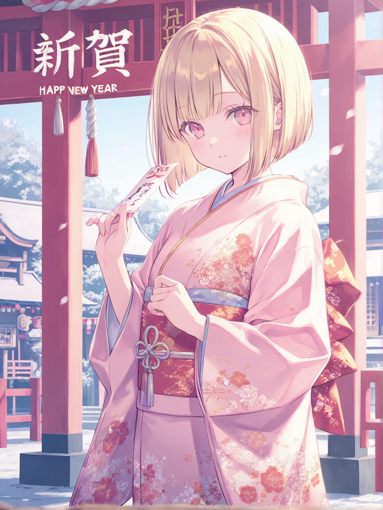 えへへ、大吉だよ✨