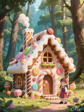 ある森にお菓子の家が