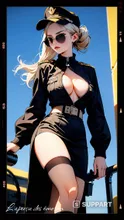 Working Girls Trading Cards - A Sexy Ace Pilot