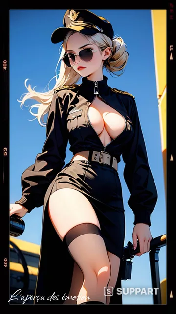 Working Girls Trading Cards - A Sexy Ace Pilot