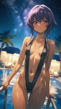 紫の彼女