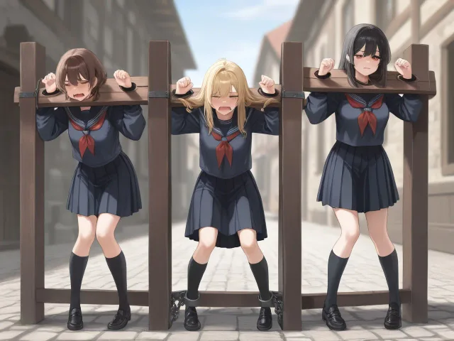校則破った女子高生