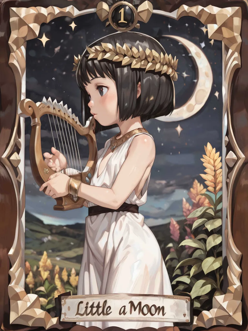 「THE MOON」左向き