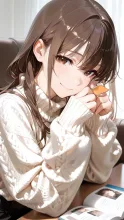 栞をはさむ指·読みかけのページに の投稿作品