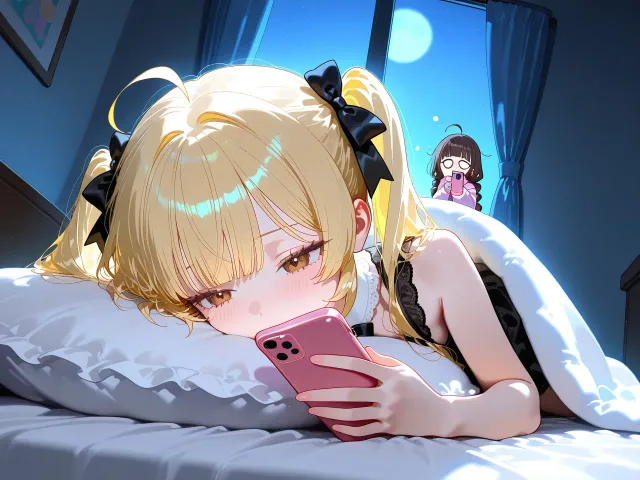 寝る前の日課黄色ちゃん