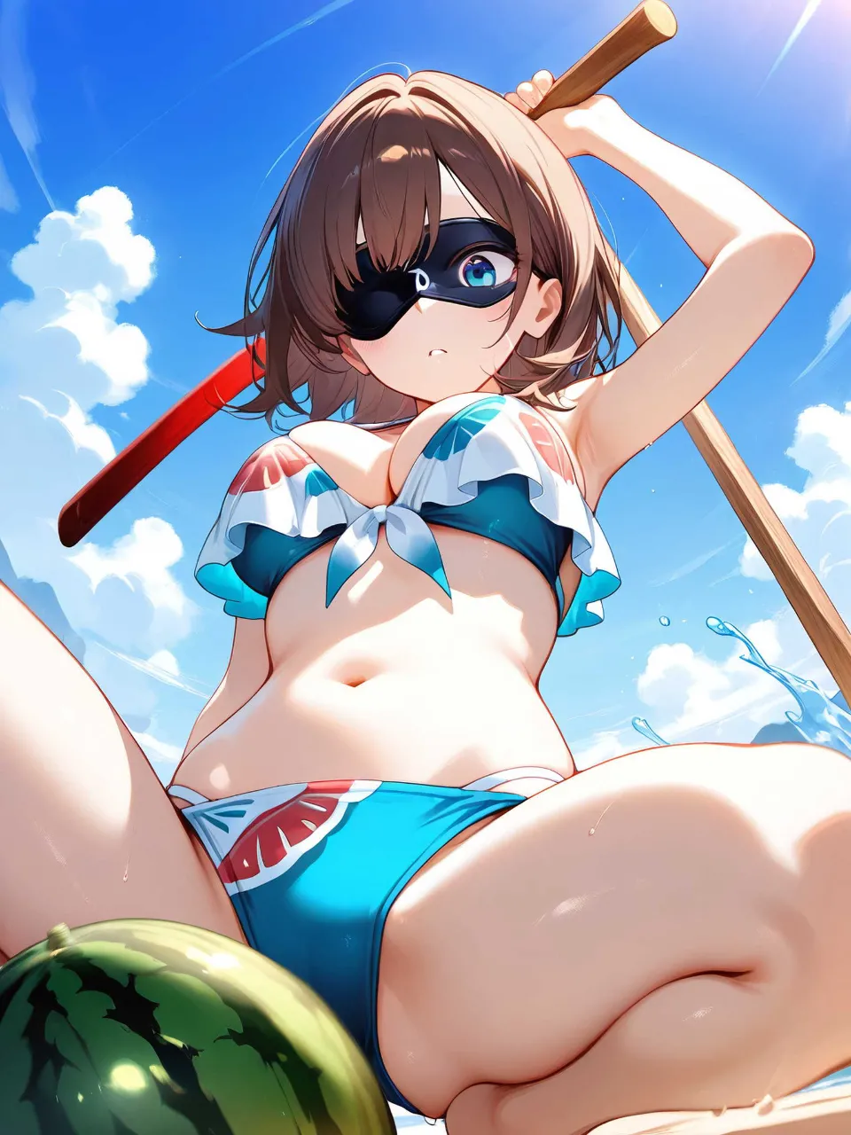 穴あきアイマスク