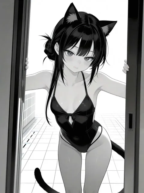 尻尾のしまい方なんて…Hな事を期待してるんでしょ?